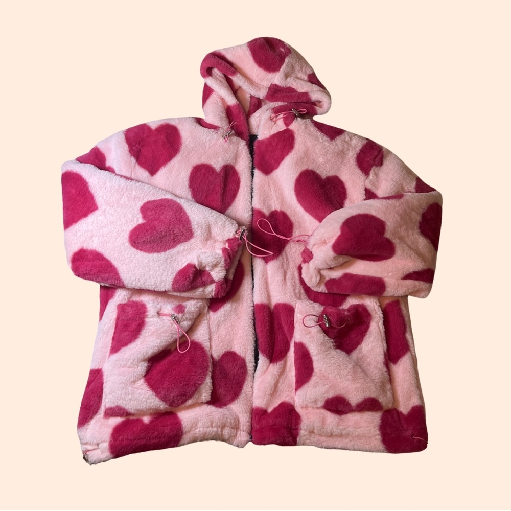 Pink Heart Coat